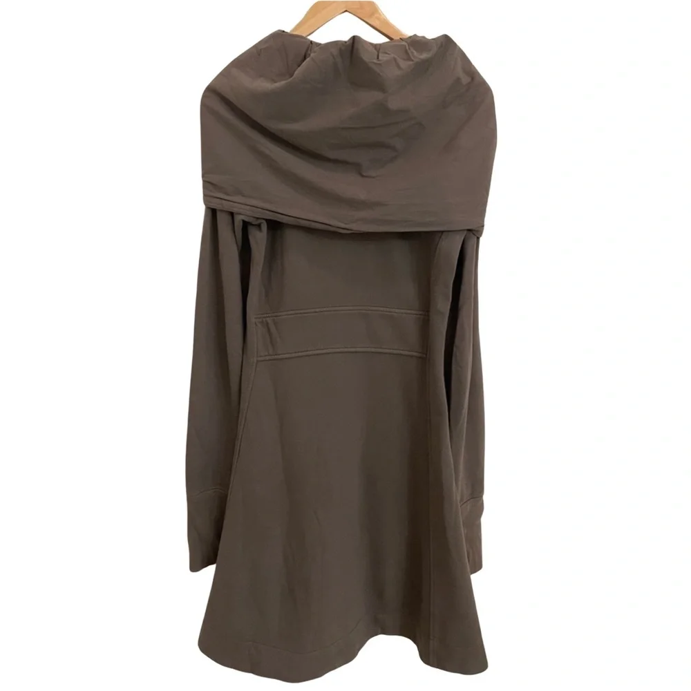 Prairie Underground Long Cloak Hoodie~ Cement - Picture 2 of 8